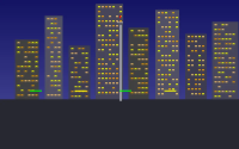 澳门太阳城像素风格澳门城市夜景